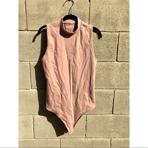 Mockneck bodysuit